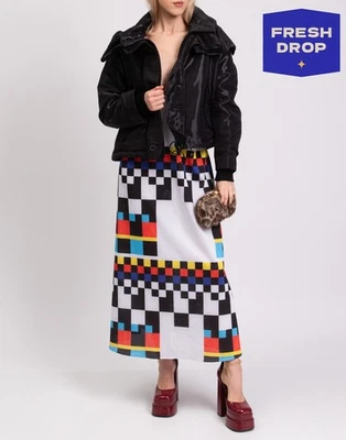 RRP€1373 OFF-WHITE c/o VIRGIL ABLOH Jacket IT40 US4 UK8 S Padded Made in Italy - Image 1 of 4