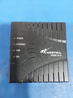 Westell E90-611016-06 DSL2 + Bridge  Router Modem NO POWER SUPPLY  - Image 1 of 4