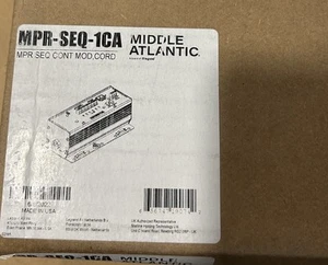 Middle Atlantic MPR-SEQ-1CA Sequenzsteuermodul kabelgebunden neu - Bild 1 von 2