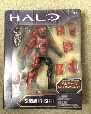 Halo Mattel 6" Spartan Helioskrill Alpha Crawler BAF #3 DNV04 DIFÍCIL DE ENCONTRAR NUEVO EN CAJA Foto 1 de 4