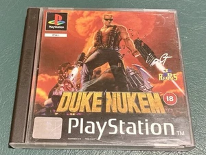 Duke Nukem - PS1 Game - with manual - Picture 1 of 3