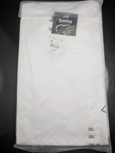 Uniqlo UT Pokemon T-Shirt Mens 3XL White Pikachu Tail Embroidered Pocket Tee - Picture 1 of 3