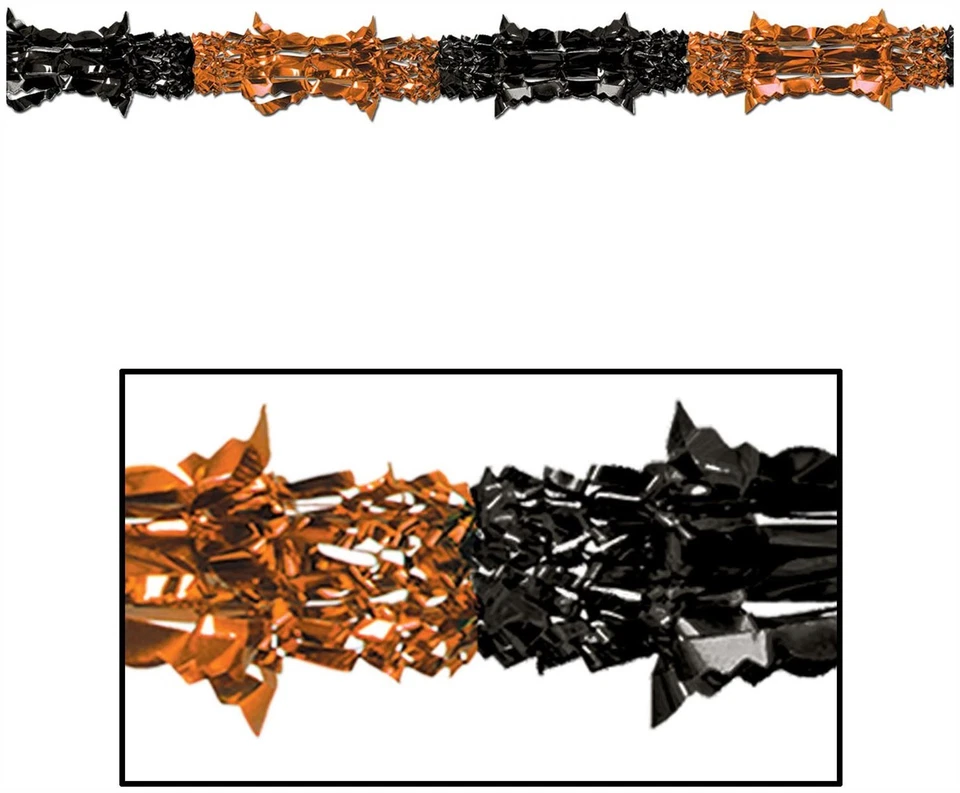 Guirnalda Metálica de Talla 8" x 9' para Halloween - Beistle Foto 1 de 1