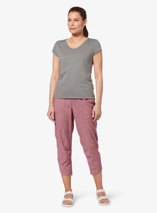 Royal Robbins Women's Slub Canvas Capri Outdoor Pants, Size: 8 - Picture 1 of 2