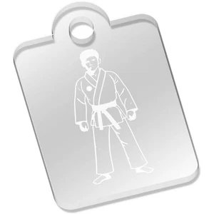 'Taekwondo Belt' Llavero/Llavero Acrílico Transparente Grabado con Láser (AK044459) - Imagen 1 de 3