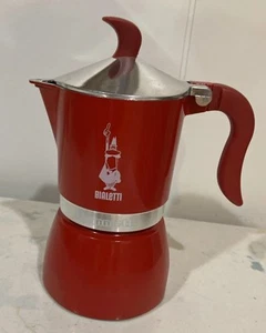 Neue rote "Fiammetta" Bialetti Espressomaschine. - Bild 1 von 13