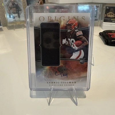 2023 Panini Origins Rookie Jumbo Jersey Autographs Cedric Tillman (AU, MEM, RC) - Image 1 of 4