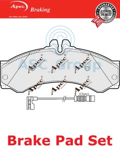 Apec Front Brake Pads Set EO Quality Replacement with Wear Indicator PAD1632 - Picture 1 of 1