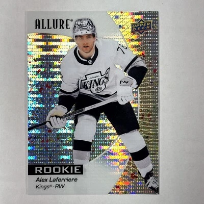 Alex Laferriere 2023-24 Upper Deck Allure Gold Glitter Bomb Rookie  #/199 - Image 1 of 2