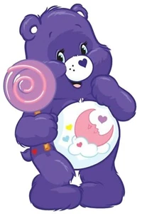 Sweet Dreams Care Bear Bügelbild Transfer-T-Shirt + helle & dunkle Stoffe #29 - Bild 1 von 4