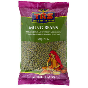 TRS geschälte Mung Bohnen 500 g Mung Beans Hülsen Früchte