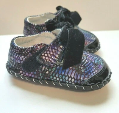 Sapatos femininos Pediped Faith Snake Mary Jane tamanho 3 (6-12 meses) - Imagem 1 de 4