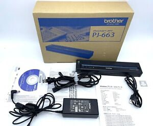 Brother PocketJet PJ-663 A4 Mobile Bluetooth Portable Thermal Printer Boxed