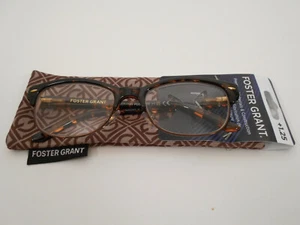 Reading glasses Foster Grant CLEO TORT BRN  #598 - Picture 1 of 4