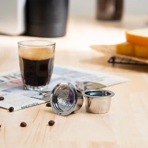 Wiederverwendbare Kaffeekapsel Pod Expresso Filter für KfeeTwins II CBTL Verismo ALDI - Bild 1 von 14