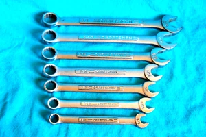 craftsman usa 7 piece combination wrench set 3/4 to 3/8 - Picture 1 of 2
