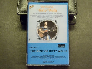 Kitty Wells: The Best Of Kitty Wells (Cassette) Play Tested - Foto 1 di 6
