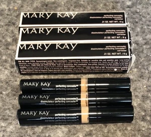 (3) Mary Kay Perfecting Concealer Deep Beige .21 Oz #092194 NEW LOT - Picture 1 of 3