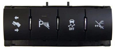 Conjunto de interruptor de 4 botones GM Silverado Escalade 2007-2013 nuevo OEM 22940673 Foto 1 de 4