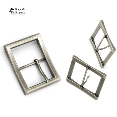 Fibbia ricambio cintura cm.4 sostituzione per cinta creazione singolo ardiglione - Image 1 of 4