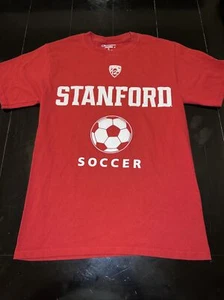 Stanford University Champion Pac12 Soccer Shirt Small NCAA Team Issued Cardinal - Picture 1 of 9