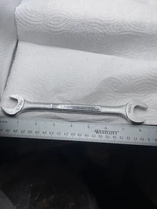Vintage CRAFTSMAN VV 44508 WRENCH 17MM X 19mm METRIC USA Double Open End - Picture 1 of 7