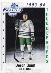 1993-94 Seattle Thunderbirds #17 Deron Quint - Picture 1 of 1