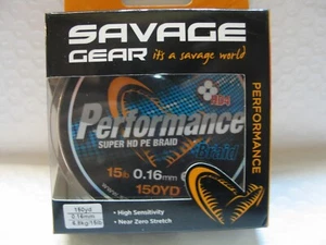 Savage Gear Performance Super HD PE Braid Ice Fishing Line - Picture 1 of 3