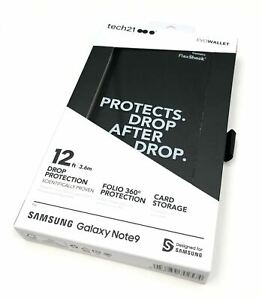 Tech21 Evo Wallet Protective Folio Phone Case for Samsung Galaxy Note 9 Black