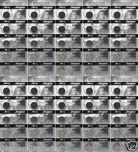 Energizer ECR1220 (CR1220) 3V Lithium Coin Batteries 50 Pcs - Picture 1 of 1