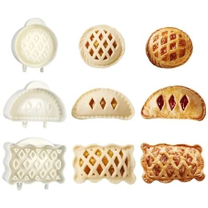 3PCS Mini Hand Pie Molds, Dough Press Pocket Pie Molds, One Press Hand Pie Ma... - Picture 1 of 7