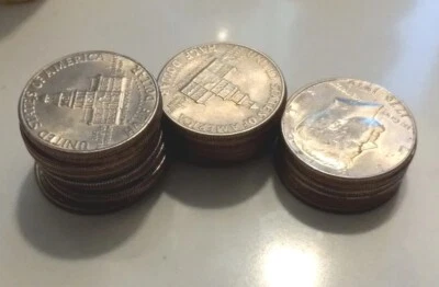 1776-1976 Bicentennial Kennedy Half Dollar Coins Very Nice And Unique  - Image 1 of 3