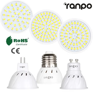 GU10 MR16 E27 LED Spotlight Bulbs 5W 7W SMD Lamp 110V 220V 12V Save Energy rp - Picture 1 of 15
