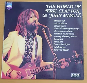 Eric Clapton & John Mayall The World Of Vinyl Record 12” 33RPM SPA-387 1975 - Picture 1 of 6