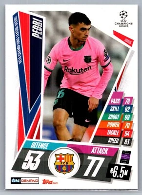 2020-21 Topps Match Attax UCL - On Demand Pack 1 #OD005 - Pedri - Image 1 of 2