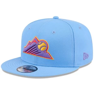 Men's New Era Light Blue Colorado Rockies 2025 City Connect 9FIFTY Snapback Hat - Picture 1 of 5