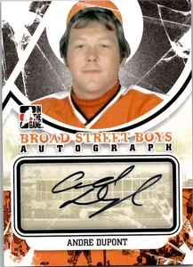 2011-12 ITG Black ANDRE DUPONT Broad Street Boys Flyers AUTO Insert - Picture 1 of 2