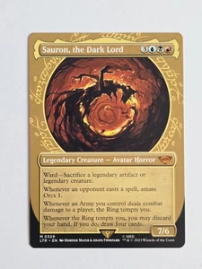MTG - Sauron the Dark Lord - Showcase Foil - LOTR Tales of Middle-earth - NM - Bild 1 von 2