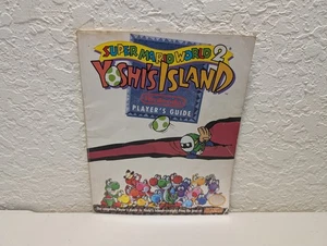 YOSHI'S ISLAND Super Mario World 2 Nintendo Player's Strategy Guide - Imagen 1 de 2