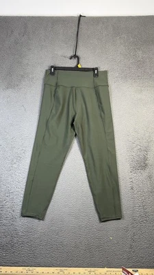 Leggings Kinesis para mujer XL verdes cintura alta yoga ropa deportiva pantalones elásticos Foto 1 de 4