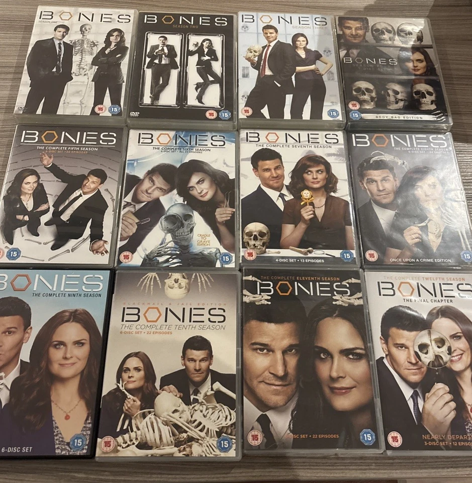 Bones Complete Series DVD Set | Seasons 1-12 PAL Region 4 - Image 1 of 1
