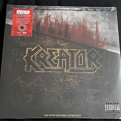 Kreator – Under The Guillotine 2LP Grey & Red Splatter Colour Vinyl New & Sealed - Image 1 of 4