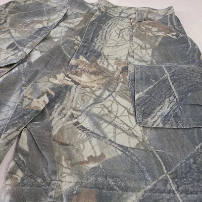 Wrangler Rugged Wear Knee zip 36x30 Camo Pants Realtree Hardwoods 20-200 A/4 - Image 1 of 4