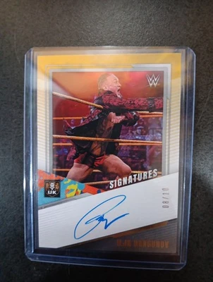 ilja Dragunov Gold Signatures /10 Auto WWE NXT - Image 1 of 2