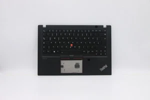 Lenovo ThinkPad T14s 1G Keyboard PalmRest U-Case C-Cover BACKLIT FRU 5M10Z41386 - Afbeelding 1 van 5