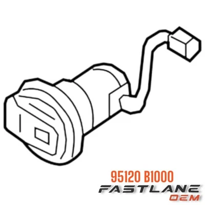 2014-2016 HYUNDAI GENESIS ACCESSORY SOCKET ASSEMBLY NEW OEM 95120 B1000 - Image 1 of 4