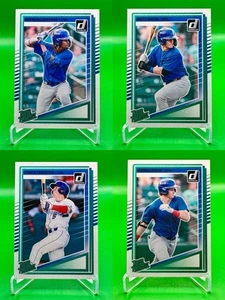 2025 Donruss Baseball Chicago Cubs 4-Card Rated Prospect Lot - Picture 1 of 10