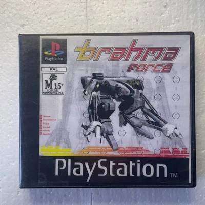 Brahma Force Sony Playstation 1 PS1 PSX PAL Game w Manual Ex-Rental Tested - Image 1 of 3