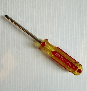 Vintage 8” Stanley USA Phillips Screwdriver 65-322 2PT - Picture 1 of 5