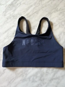 NoBull Sports Bra, Navy Size Small - Picture 1 of 6